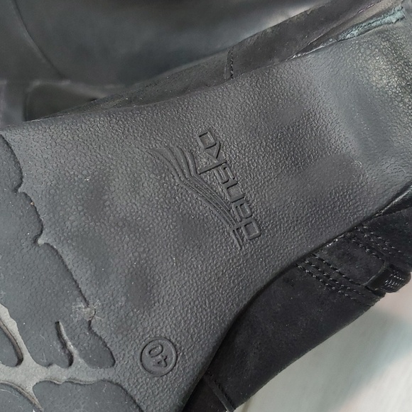 Dansko Women Darbie Comfort Low Ankle Leather Heels shoes sz 40/9.5-10 - Picture 12 of 15